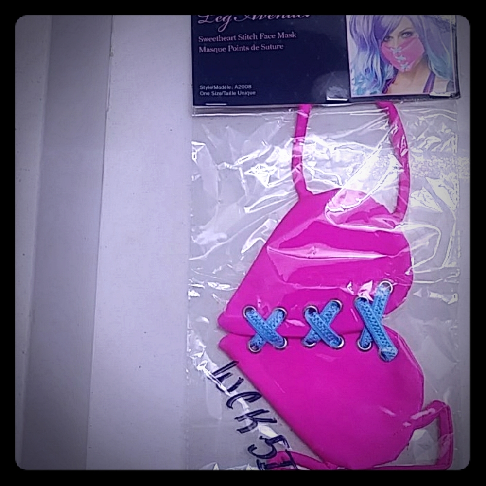 Product is a Sweetheart Style Stitch Face Mask